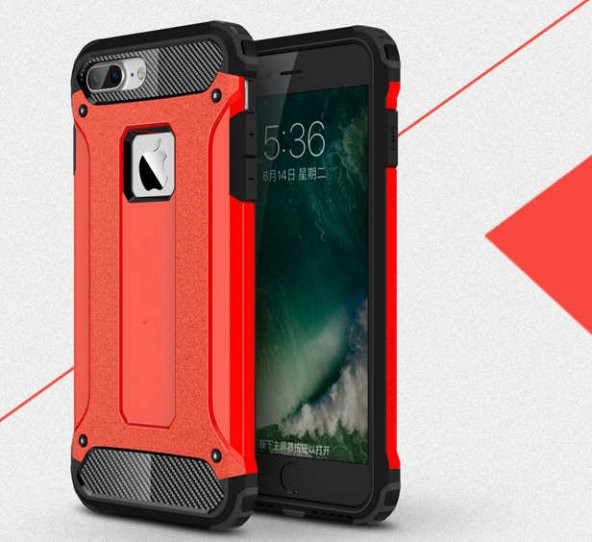 Apple iPhone 7 Plus Kılıf Zore Crash Silikon Kapak - 4