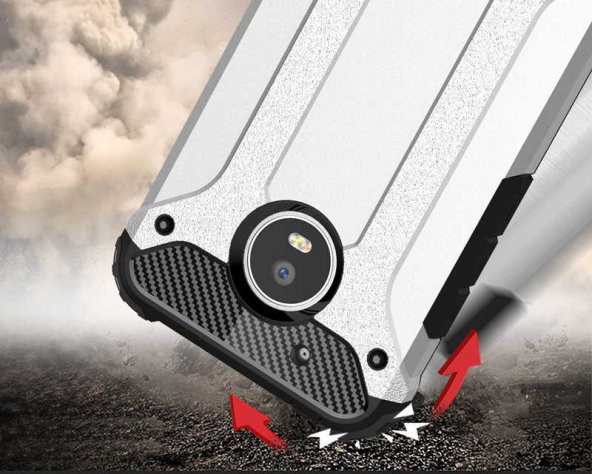 Lenovo Moto G5S Kılıf Zore Crash Silikon Kapak - 2