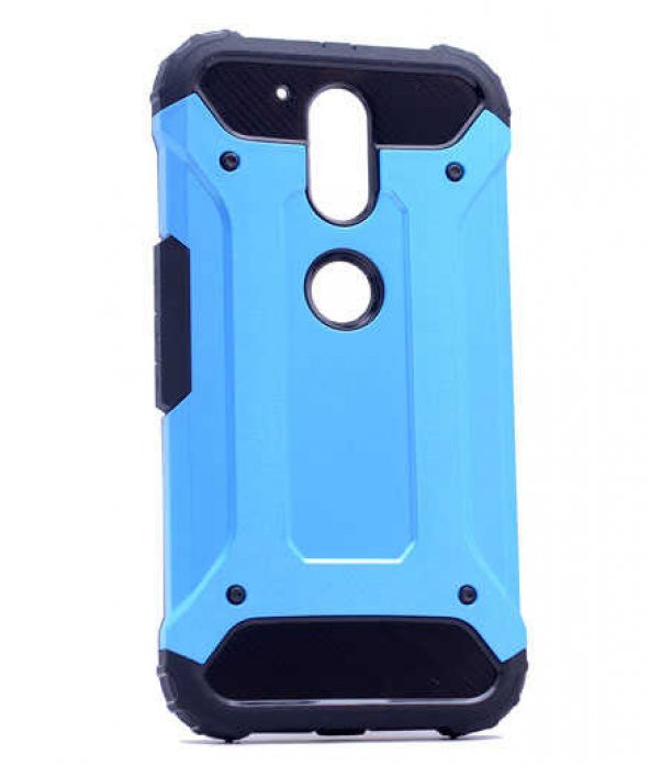 Lenovo Moto G4 Kılıf Zore Crash Silikon Kapak - 4