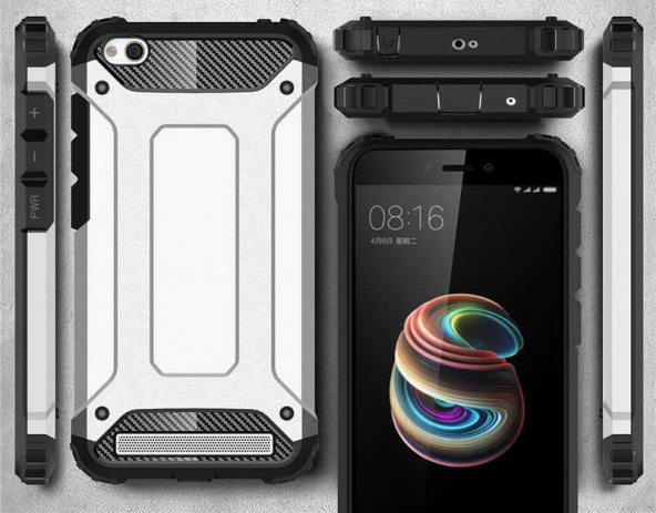Xiaomi Redmi 5A Kılıf Zore Crash Silikon Kapak - 2