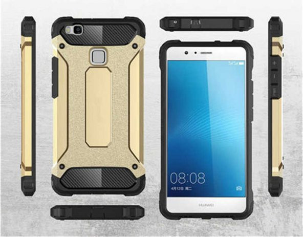 Huawei P9 Lite Mini Kılıf Zore Crash Silikon Kapak - 2