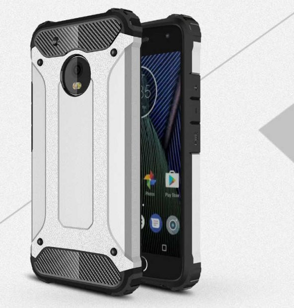 Lenovo Moto G5S Plus Kılıf Zore Crash Silikon Kapak - 6