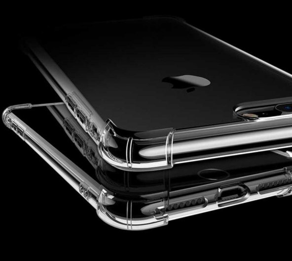 Apple iPhone 8 Plus Kılıf Zore Nitro Anti Shock Silikon - 4