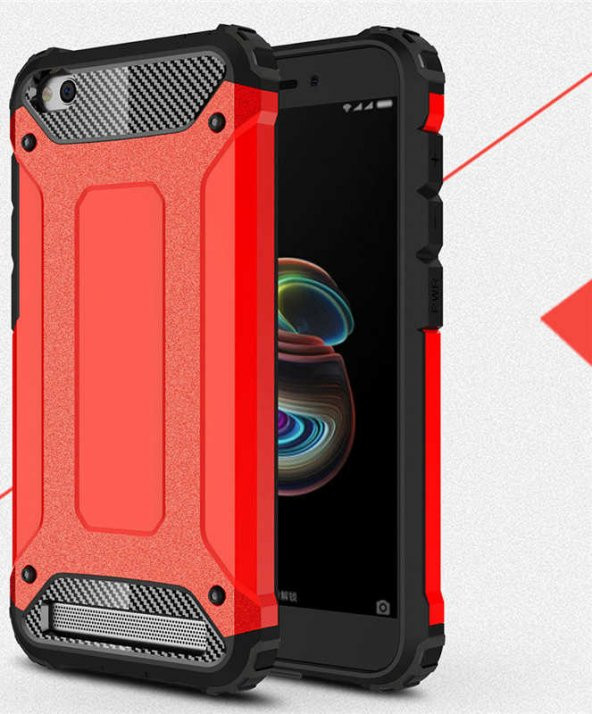 Xiaomi Redmi 5A Kılıf Zore Crash Silikon Kapak - 5