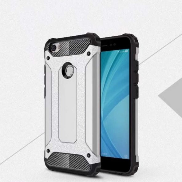 Xiaomi Redmi Note 5A Kılıf Zore Crash Silikon Kapak - 6