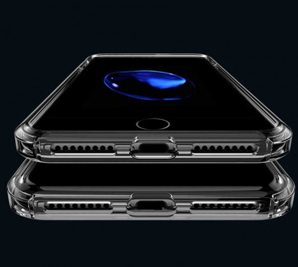 Apple iPhone 8 Plus Kılıf Zore Nitro Anti Shock Silikon - 5