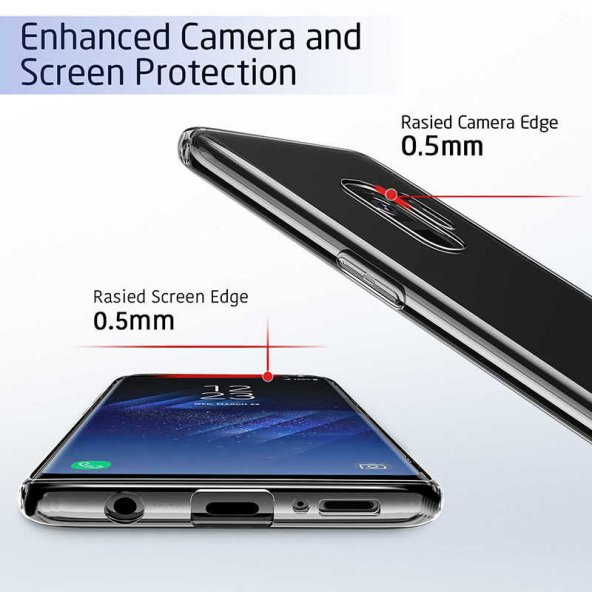 Galaxy S9 Plus Kılıf Zore İmax Silikon Kamera Korumalı - 3