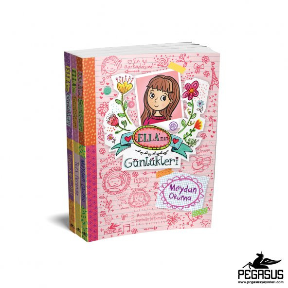 Ella’nın Günlükleri Serisi Takım Set (3 Kitap) - Meredith Costain