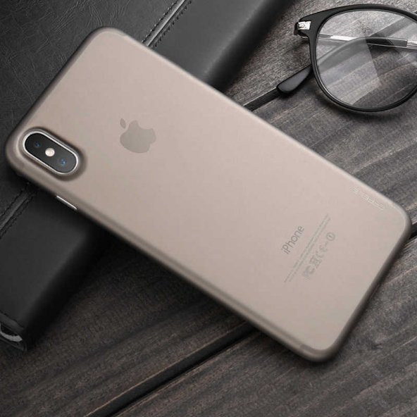 Apple iPhone X Kılıf Zore 1.Kalite PP Silikon - 4