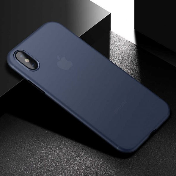 Apple iPhone X Kılıf Zore 1.Kalite PP Silikon - 9