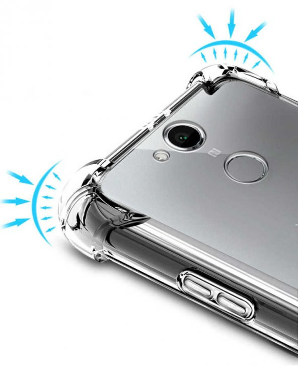 Sony Xperi XA2 Kılıf Zore Nitro Anti Shock Silikon - 4