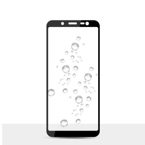 Galaxy J6 Zore Kenarları Kırılmaya Dayanıklı Cam Ekran Koruyucu - 2