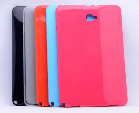 Galaxy Tab A 10.1 2016 P580 Kılıf Zore Tablet Süper Silikon Kapak - 4