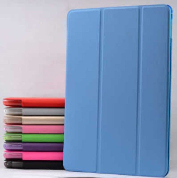 Galaxy Tab E T560 9.6 Zore Smart Cover Standlı 1-1 Kılıf - 7