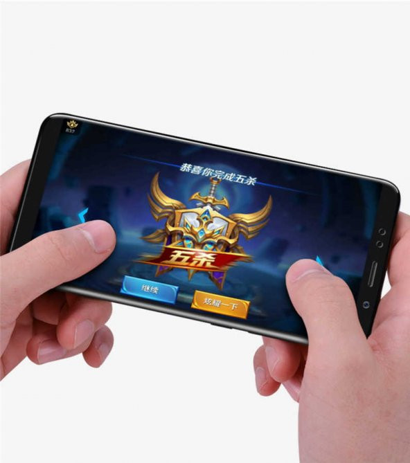 Xiaomi Mi 6X Zore Kenarları Kırılmaya Dayanıklı Cam Ekran Koruyucu - 2