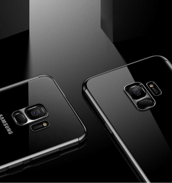 Galaxy J6 Kılıf Zore Dört Köşeli Lazer Silikon - 5