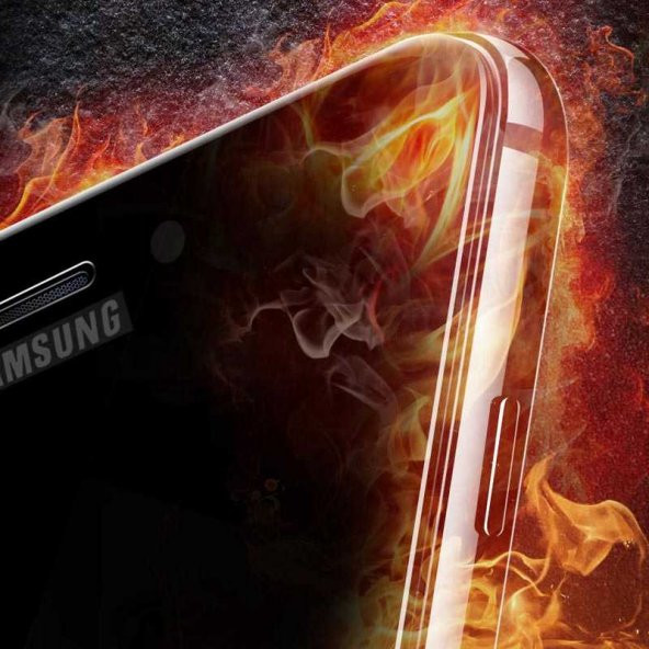 Galaxy A6 Plus 2018 Zore Kenarları Kırılmaya Dayanıklı Cam Ekran Koruyucu - 3