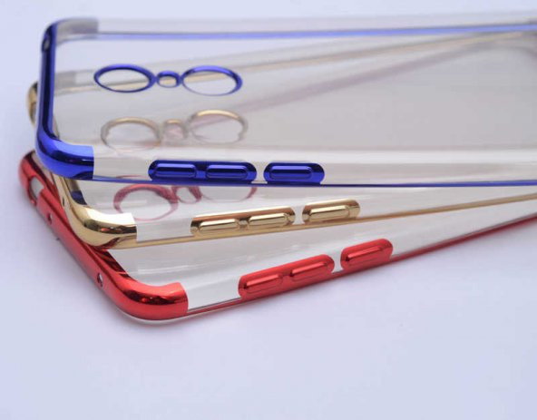 Xiaomi Redmi 5 Plus Kılıf Zore Dört Köşeli Lazer Silikon - 2