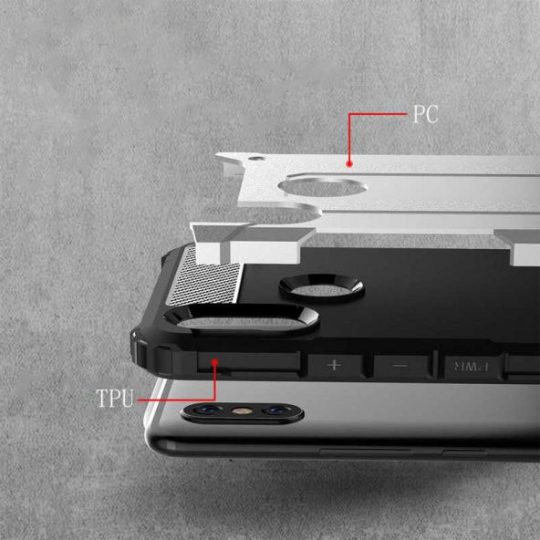 Xiaomi Mi Max 3 Kılıf Zore Crash Silikon - 2