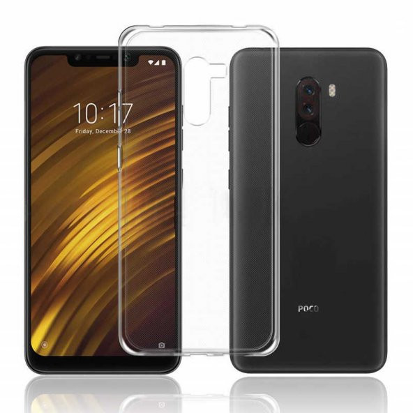 Xiaomi Pocophone F1 Kılıf Zore Süper Silikon