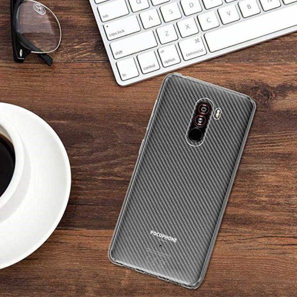 Xiaomi Pocophone F1 Kılıf Zore Süper Silikon - 4