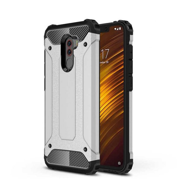 Xiaomi Pocophone F1 Kılıf Zore Crash Silikon - 5