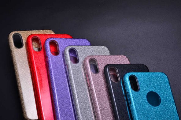 Apple iPhone XS Max 6.5 Kılıf Zore Shining Silikon - 2