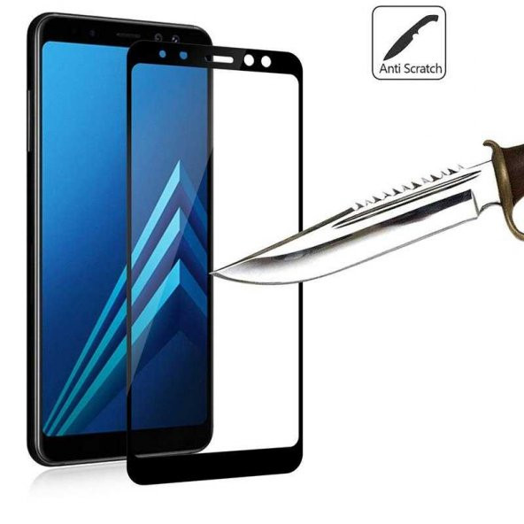 Galaxy J6 Plus Zore Kenarları Kırılmaya Dayanıklı Cam Ekran Koruyucu - 2