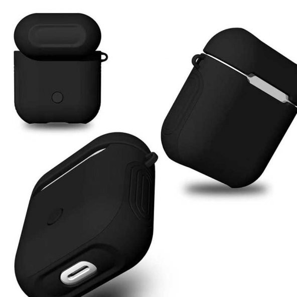 Apple Airpods Kılıf Zore Shockproof Silikon - 2