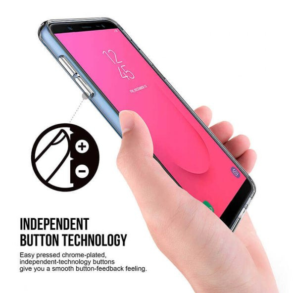 Galaxy J8 Kılıf Zore Gard Silikon - 3