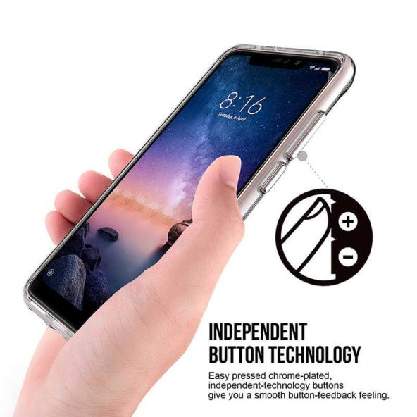 Xiaomi Redmi Note 6 Pro Kılıf Zore Gard Silikon - 6