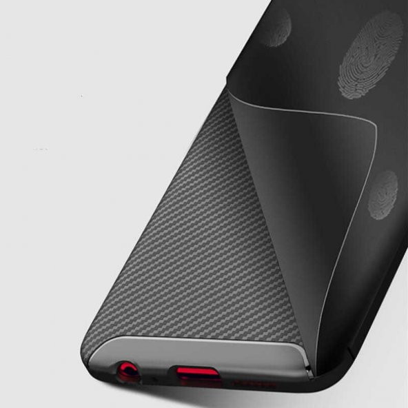 Oppo AX7 Kılıf Zore Negro Silikon - 3