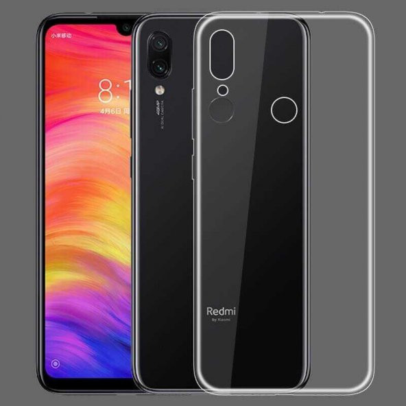 Xiaomi Redmi Note 7 Kılıf Zore Süper Silikon