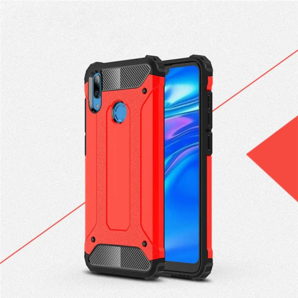 Huawei Y7 Prime 2019 Kılıf Zore Crash Silikon - 5