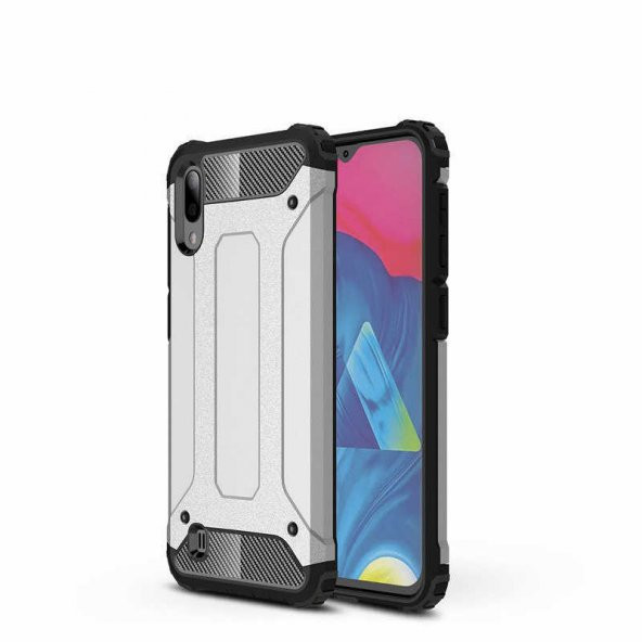 Galaxy M10 Kılıf Zore Crash Silikon - 6