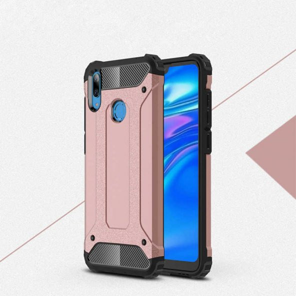 Huawei Y7 Prime 2019 Kılıf Zore Crash Silikon - 6