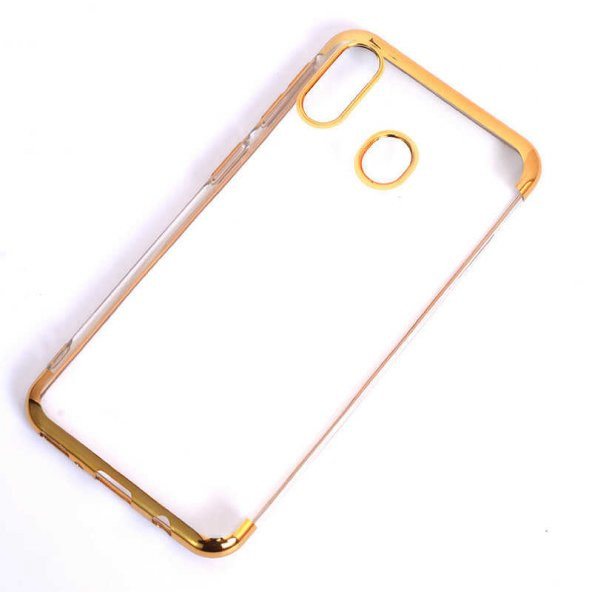 Galaxy A30 Kılıf Zore Dört Köşeli Lazer Silikon - 3