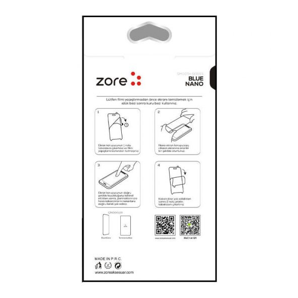 Galaxy A20 Zore Blue Nano Screen Protector - 2