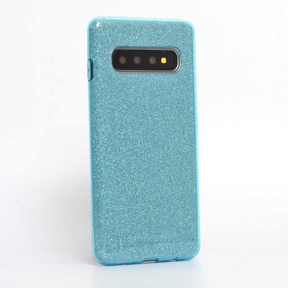 Galaxy S10 Kılıf Zore Shining Silikon - 5