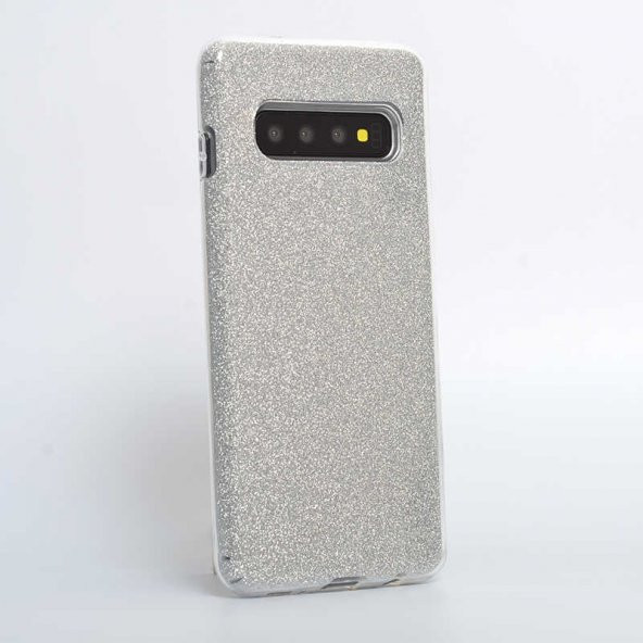 Galaxy S10 Kılıf Zore Shining Silikon - 6