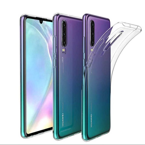 Huawei P30 Kılıf Zore Süper Silikon - 2