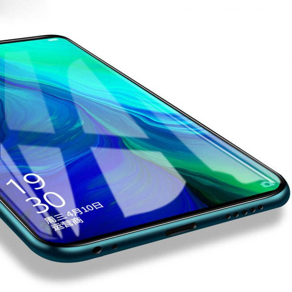 Oppo Reno Zore Kenarları Kırılmaya Dayanıklı Cam Ekran Koruyucu - 2