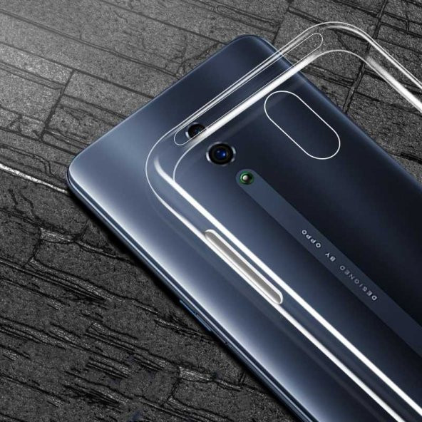Oppo Reno Kılıf Zore Süper Silikon - 3