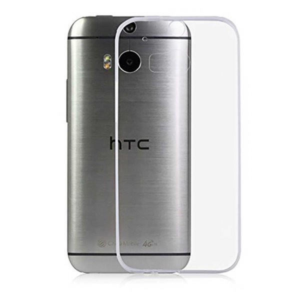 HTC One M8 Kılıf Zore Süper Silikon