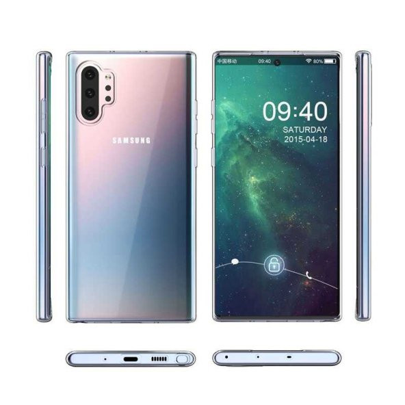 Galaxy Note 10 Plus Kılıf Zore Süper Silikon - 2