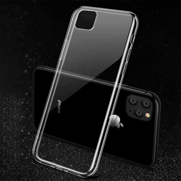 Apple iPhone 11 Pro Max Kılıf Zore Süper Silikon