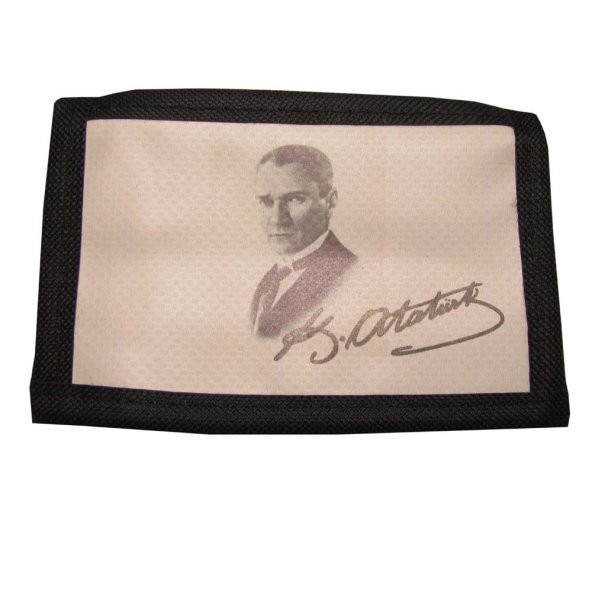 MUSTAFA KEMAL ATATÜRK BASKILI KAMUFLAJ SPOR CÜZDAN