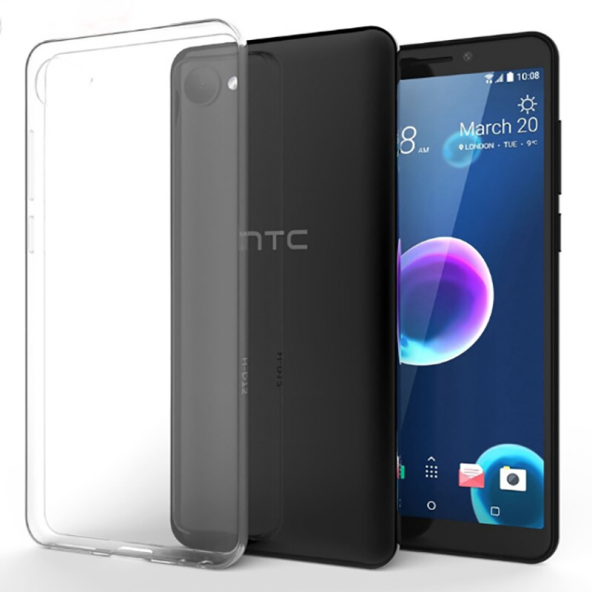 HTC Desire 12 Kılıf Zore Süper Silikon