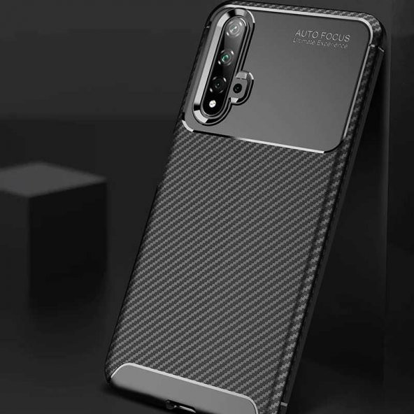 Huawei Honor 20 Kılıf Zore Negro Silikon - Resim 2