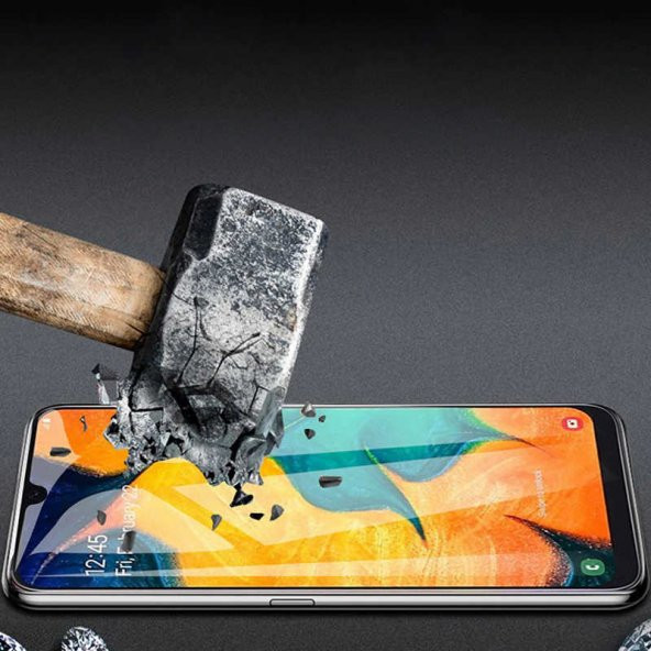 Galaxy M30S Zore Kenarları Kırılmaya Dayanıklı Cam Ekran Koruyucu - 2